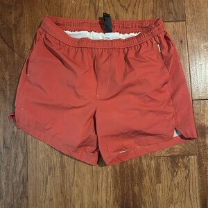 Men's Athletic Shorts in Red